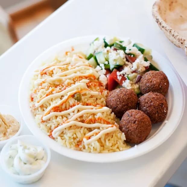 Falafel with Rice