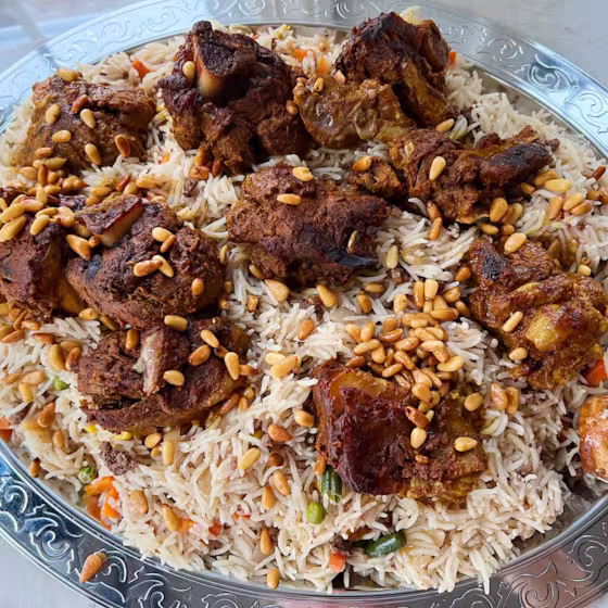 Chicken & Lamb with Rice